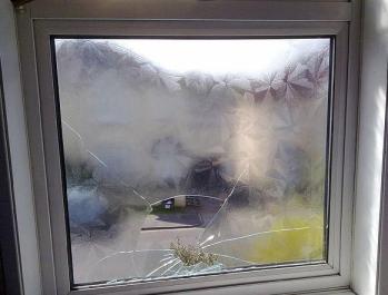 how to repair broken double glazed window